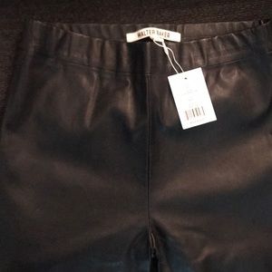 Walter Baker Leather Leggings